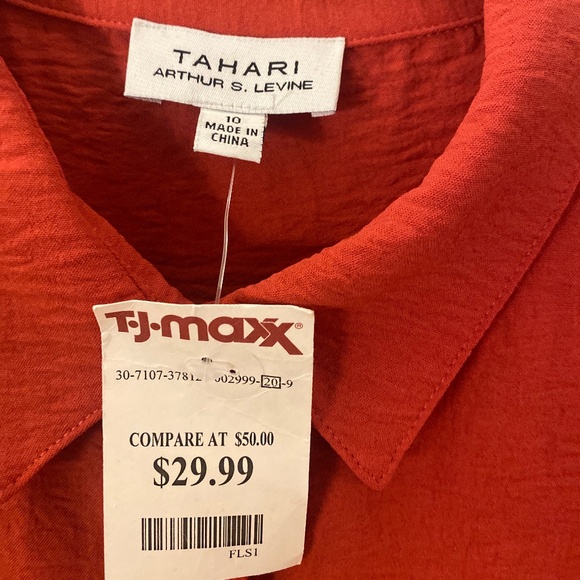 Collared drop waist shirt dress - Picture 3 of 6